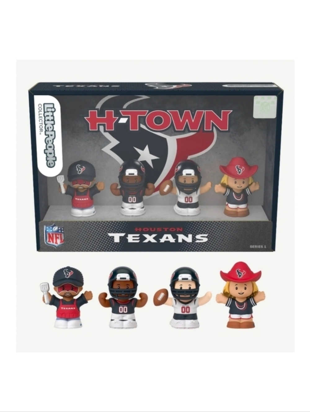 Fisher-Price Little People Collector x NFL Houston Texans Set.